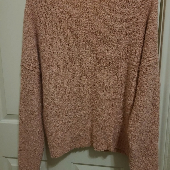 Free People V Neck Sweater nude peach - Picture 2 of 4